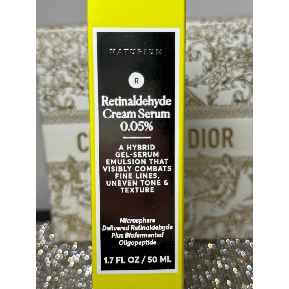 Naturium Retinaldehyde Cream Serum 0.05% 1.7 oz / 50 mL New in Box Anti-Aging